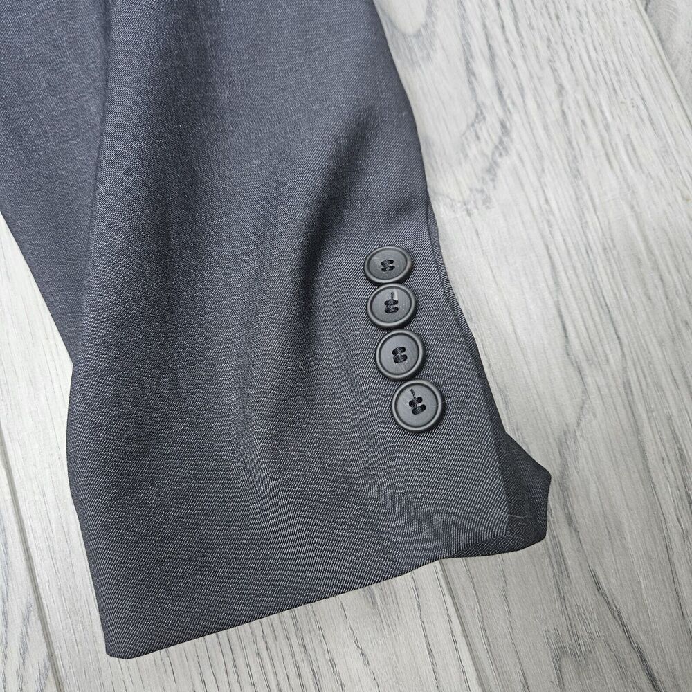 Kenneth Cole Dark Gray Awearness Extreme Slim Fit Sport Coat 46R Blazer Coat‎ - Picture 6 of 12